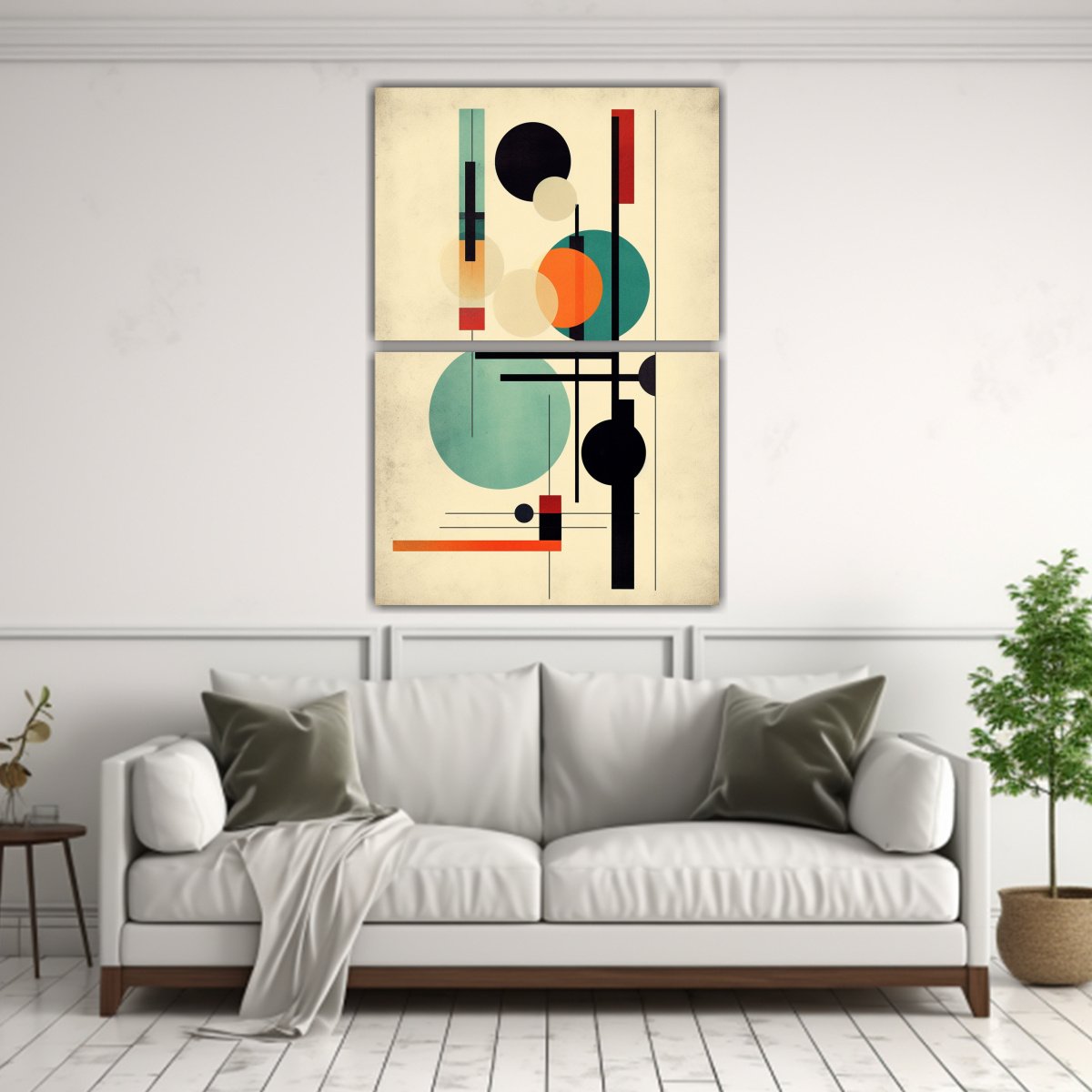 CUADROS DECORATIVOS MODERNOS CON CREATIVIDAD Y 65X100 CM - 2