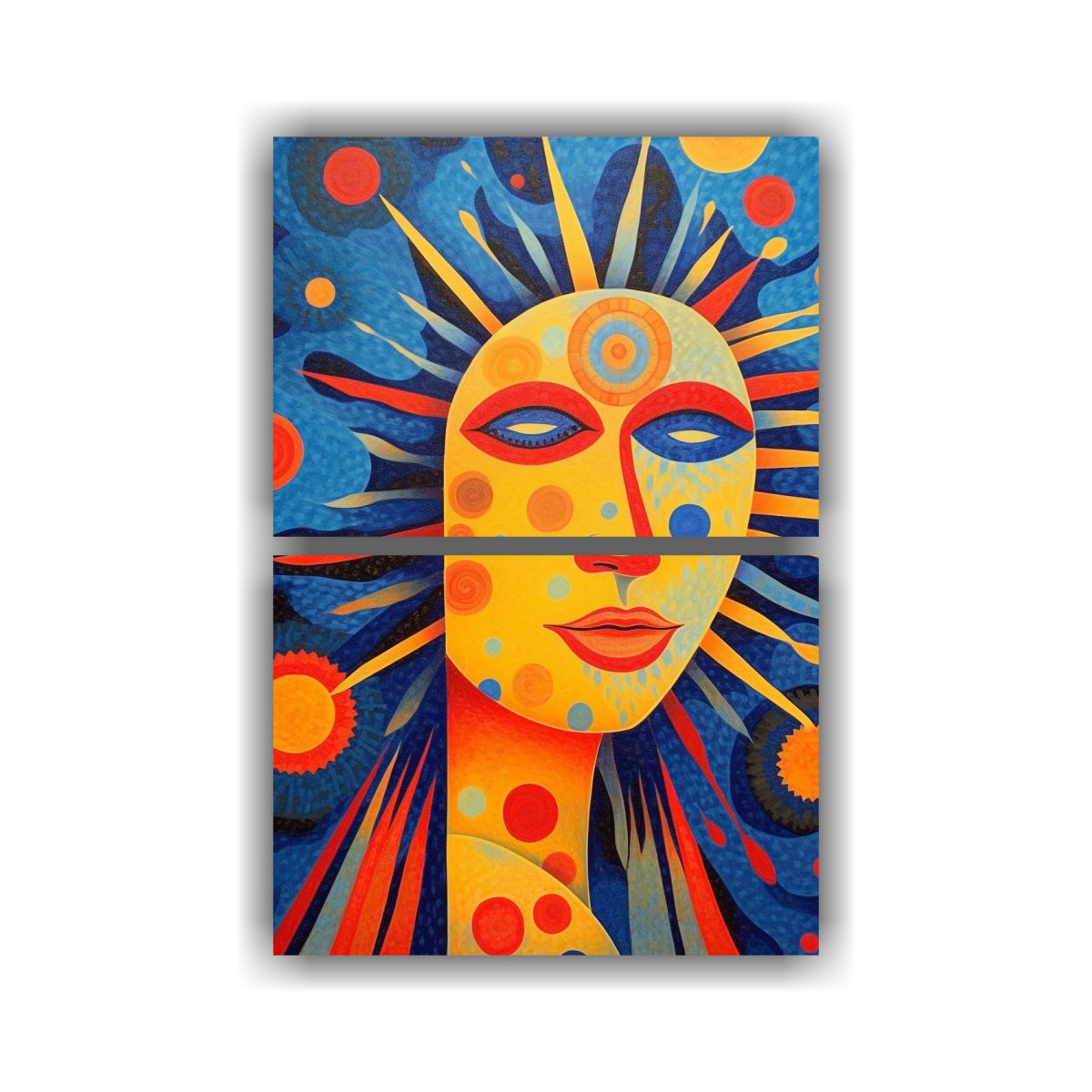 CUADROS TELA SUBLIMADA BELLEZA NATURAL PINTURA DE 45X60 CM - 1