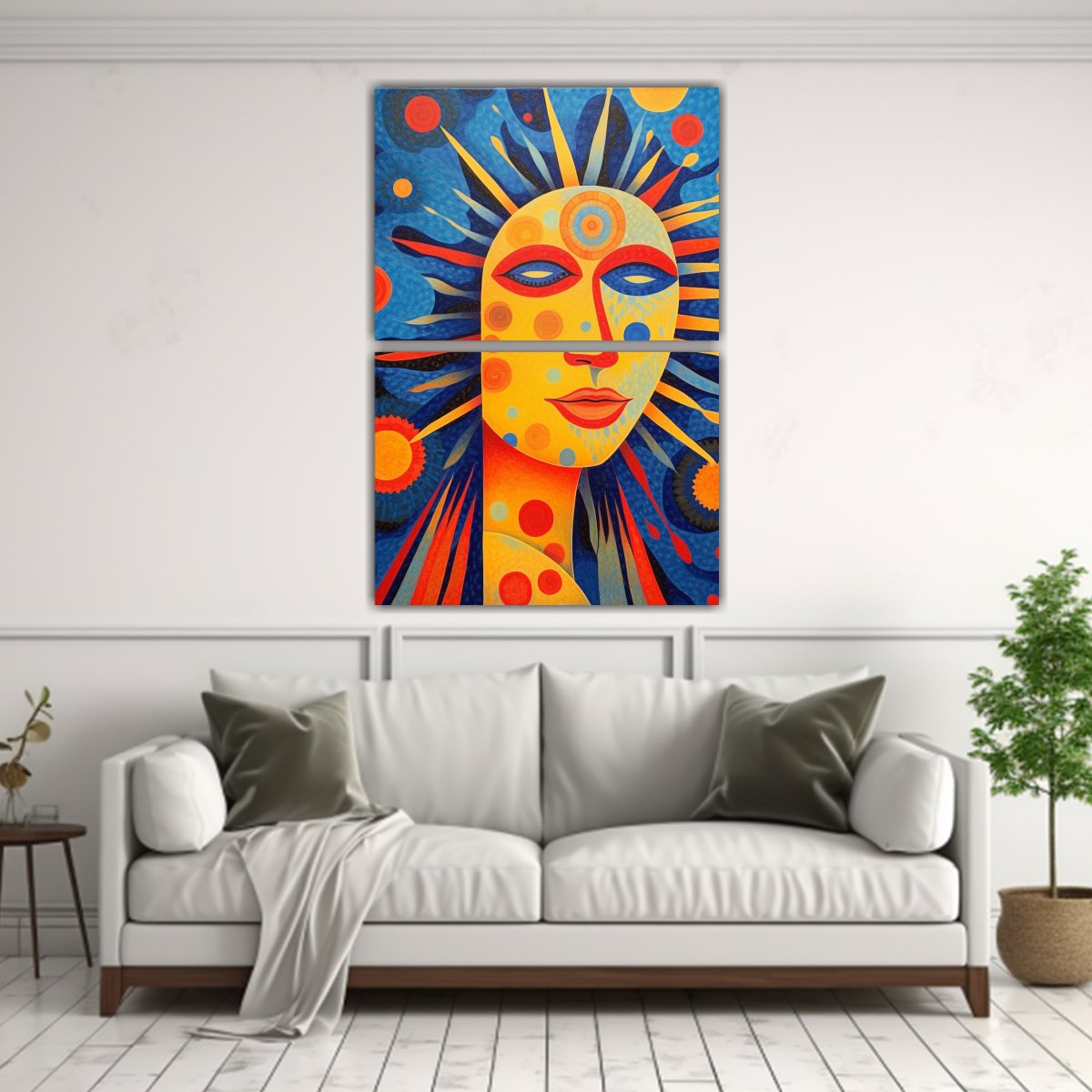 CUADROS TELA SUBLIMADA BELLEZA NATURAL PINTURA DE 45X60 CM - 2