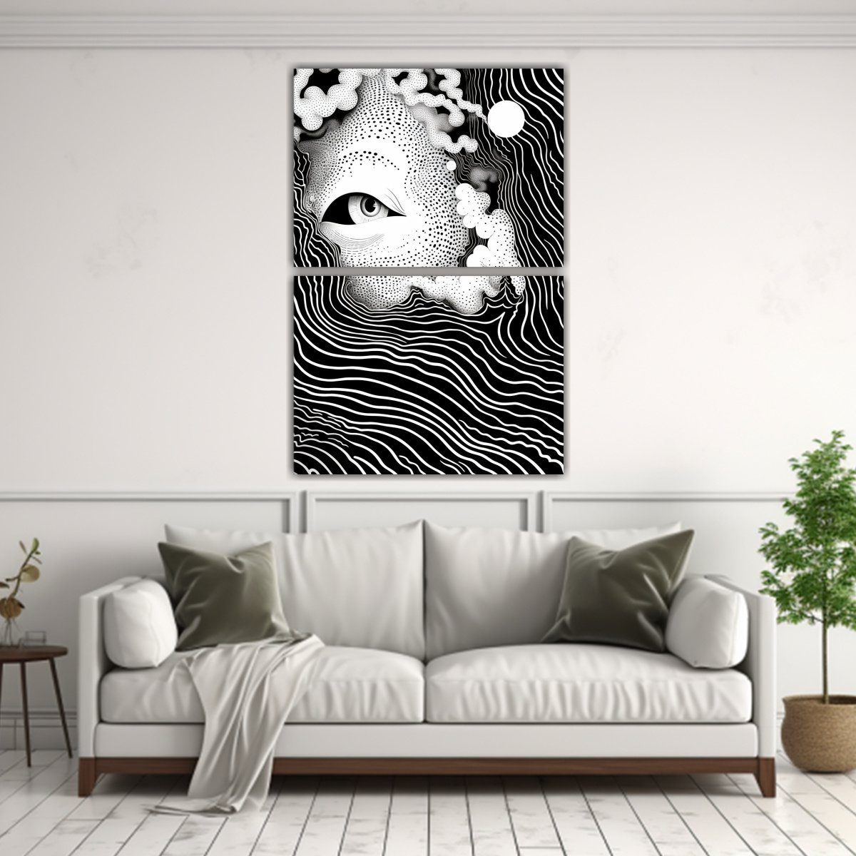PINTURAS DECORATIVAS HORIZONTALES: ATRAVESANDO 75X100 CM - 2