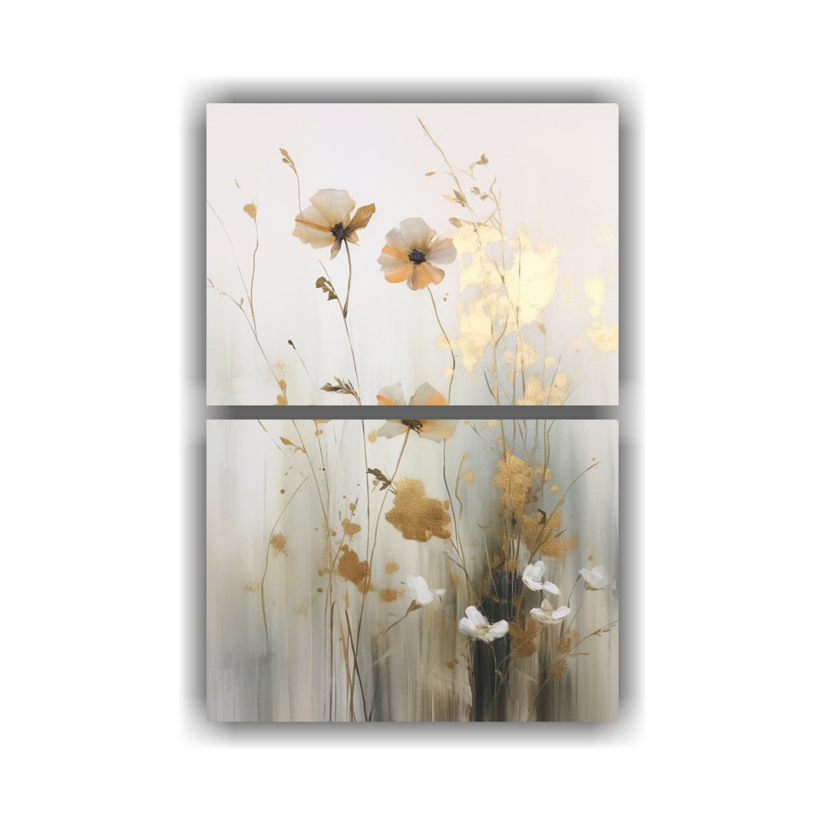 CUADROS CUADRO ORIGINAL BLANCO GRANDE FONDO MINI 75X100 CM - 1