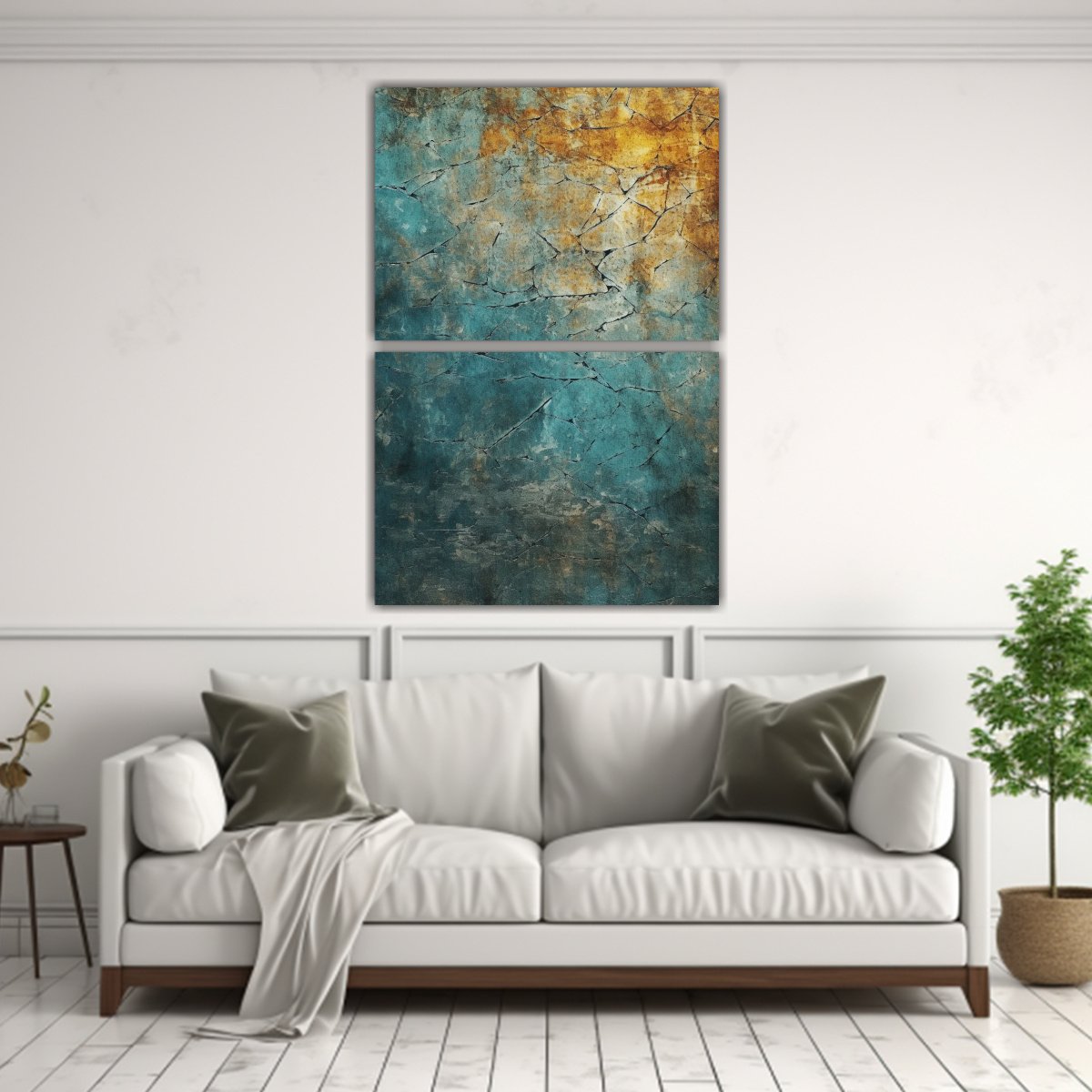 ARTES VINTAGE RESISTENTES CON TEXTURA GRUNGE 75X100 CM - 2
