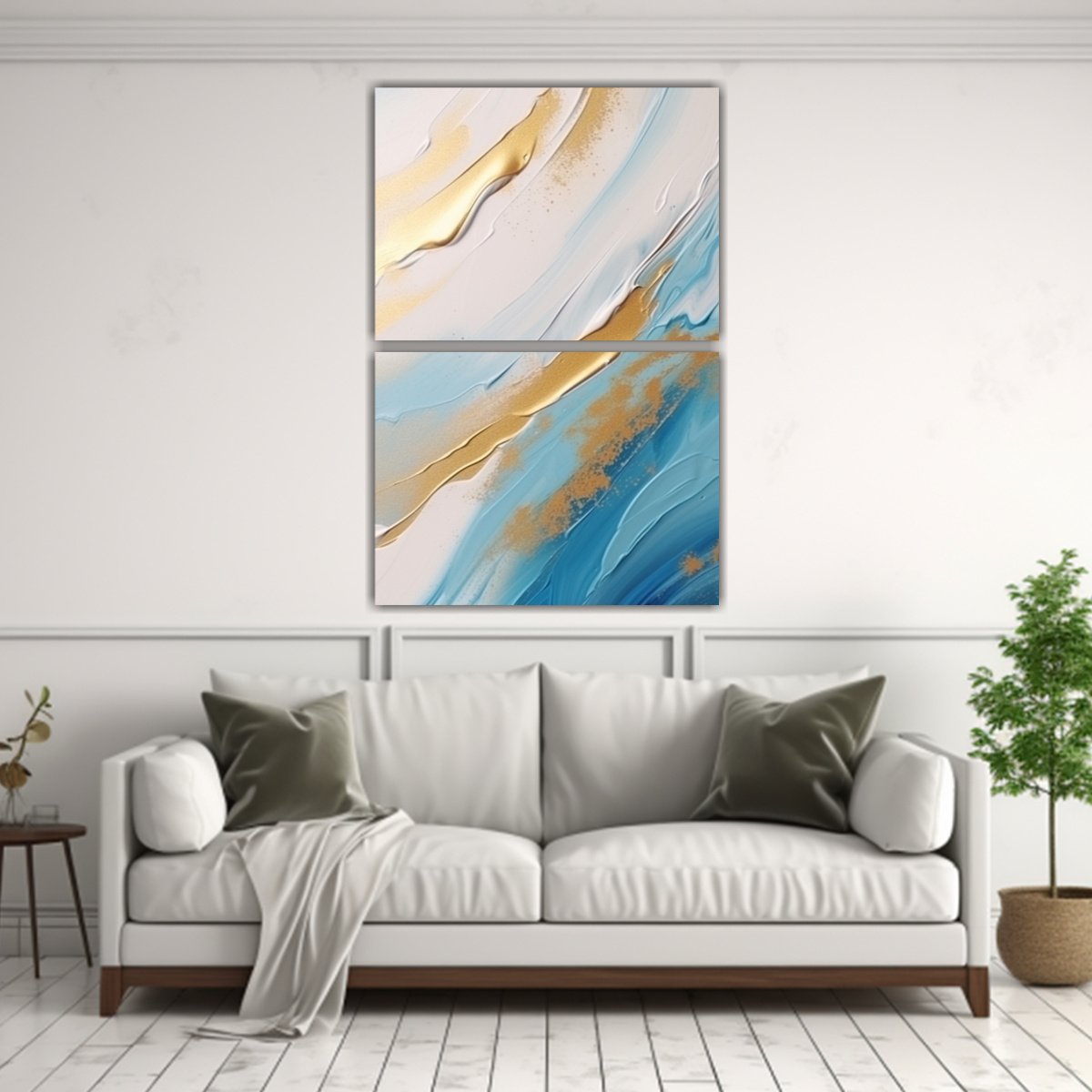 SET DE PINTURAS MODERNAS PARA DECORACIÓN DE PARED 30X40 CM - 2