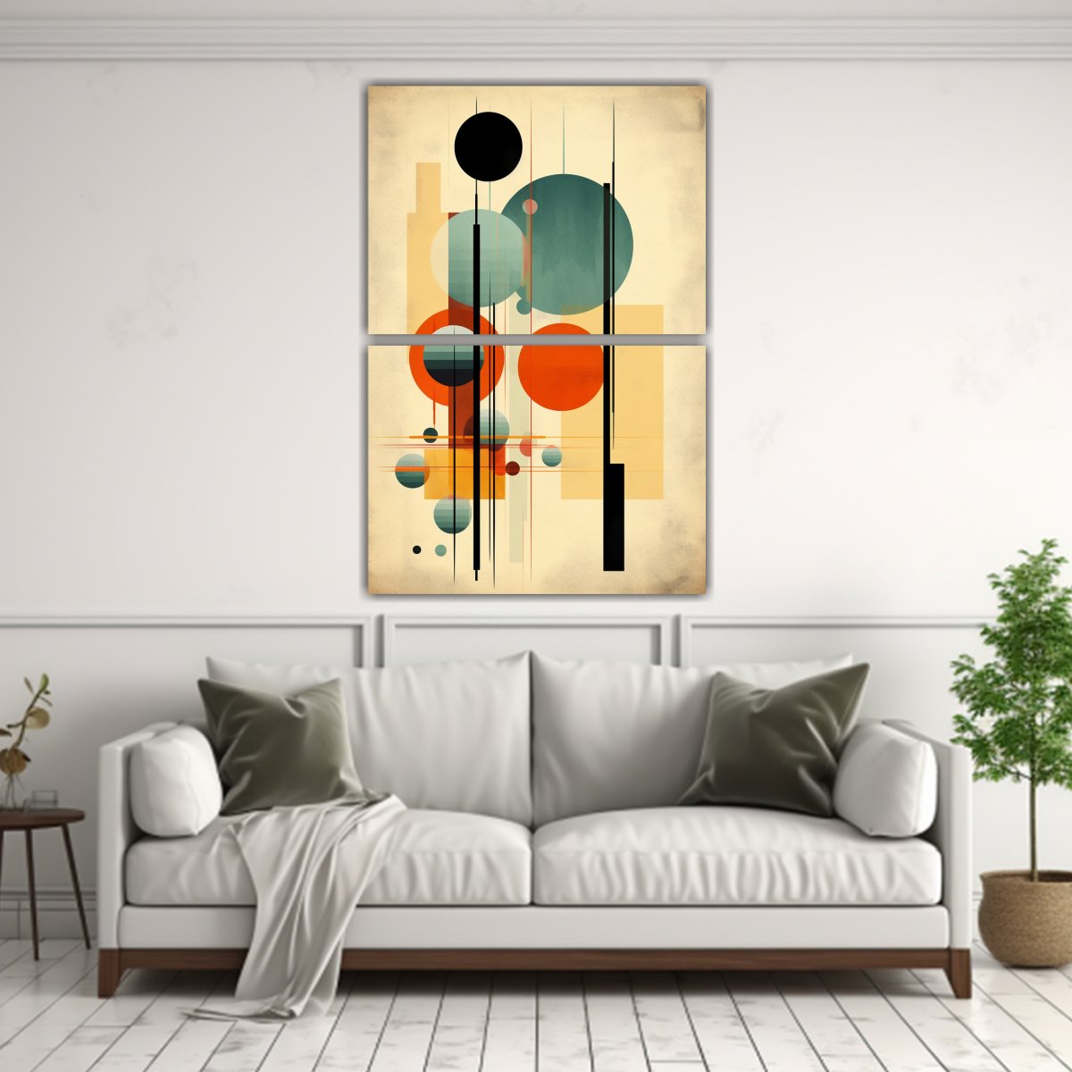 LIENZOS DE TELA MODERNOS INSPIRADOS EN EL ARTE 50X80 CM - 2