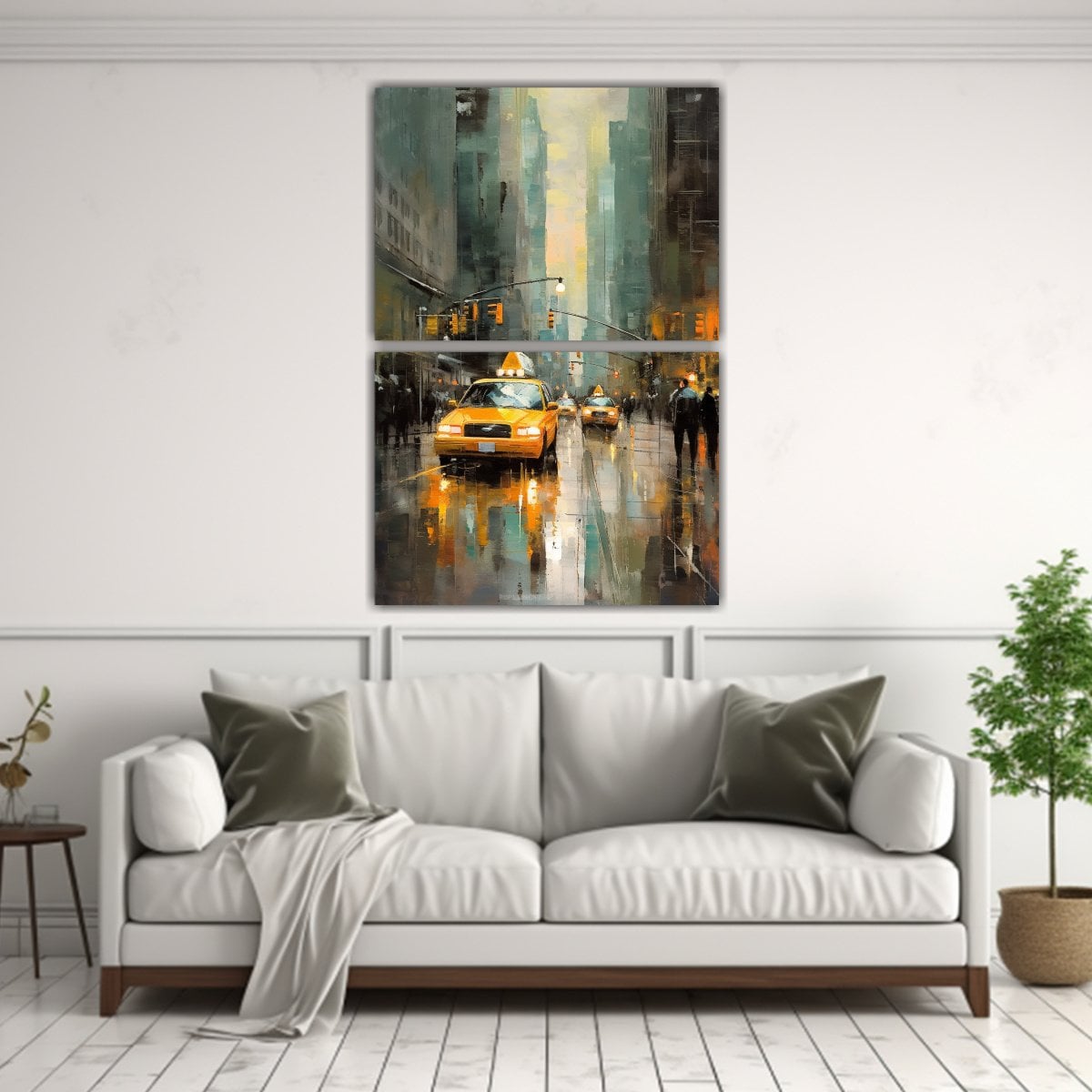 ARTE DE PARED MOVIMIENTO REFLEJO DE JOHN SLATON 80X120 CM - 2