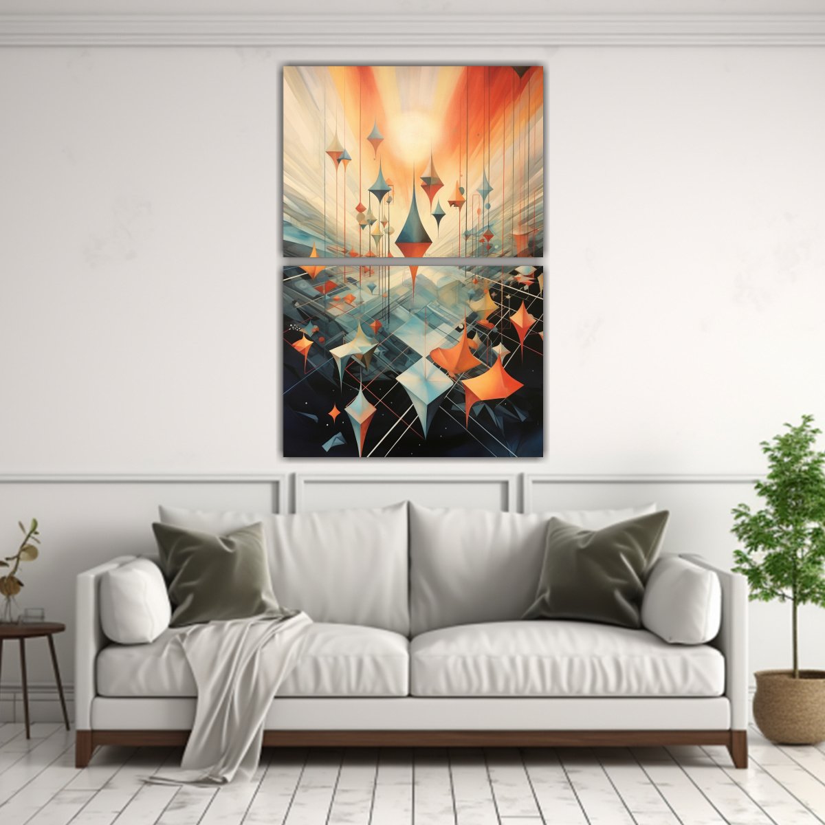 PINTURAS DECORATIVAS PARA EL HOGAR, ARTE DE PARED 60X80 CM - 2