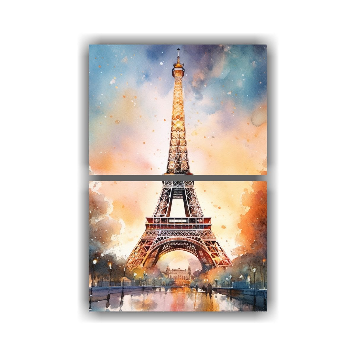 PINTURAS DECORATIVAS EN LIENZO HERMOSO CON 80X120 CM - 1
