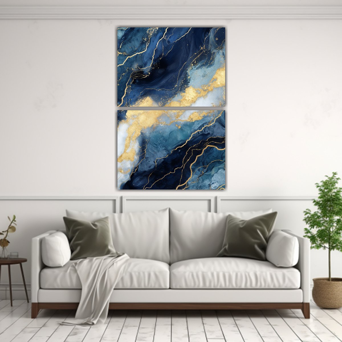 CUADRO MOVIMIENTO DETALLE ARTE ABSTRACTO DE ULTRA 120X160 CM - 2