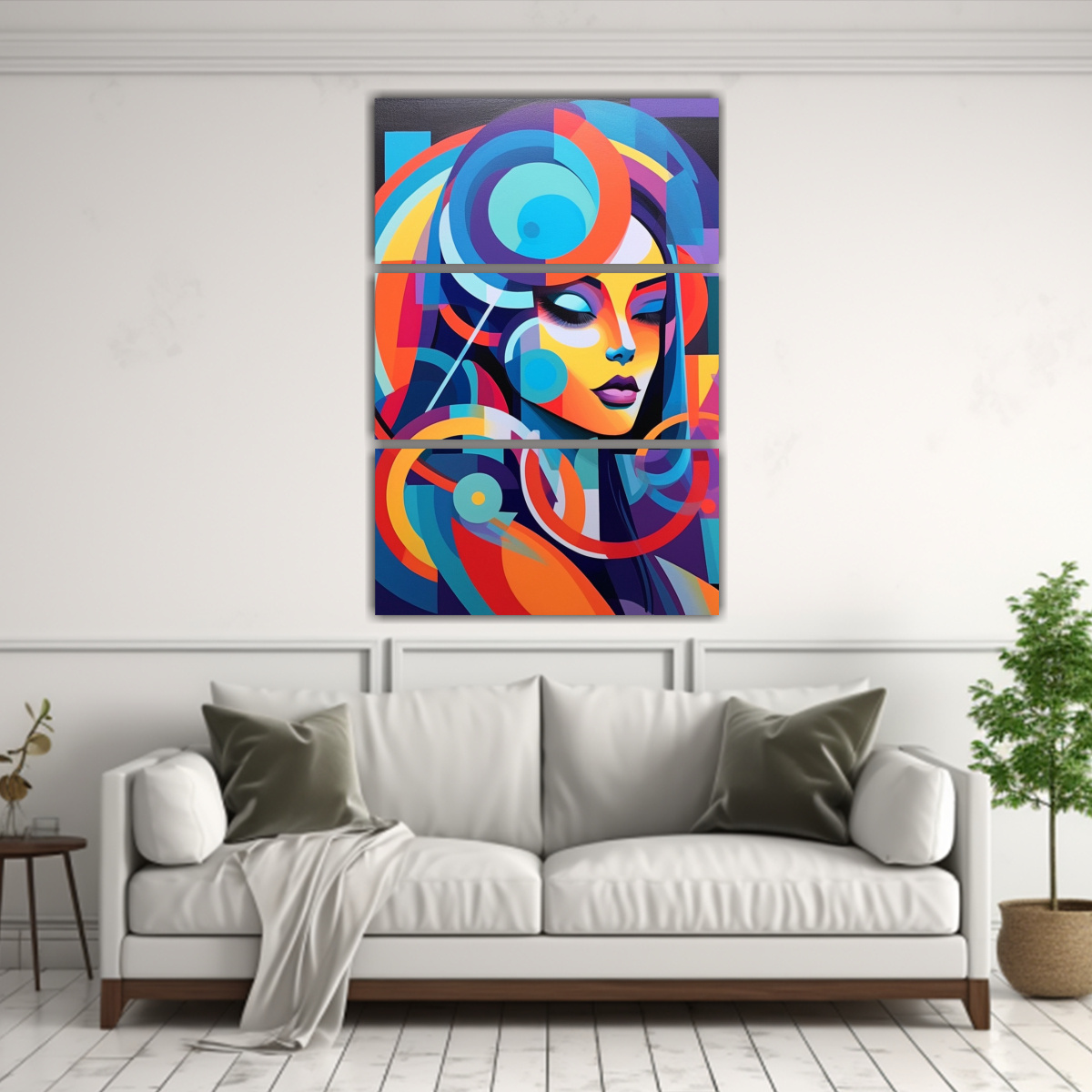 PINTURAS DECORATIVAS MODERNAS CON ESTILO 50X75 CM - 2