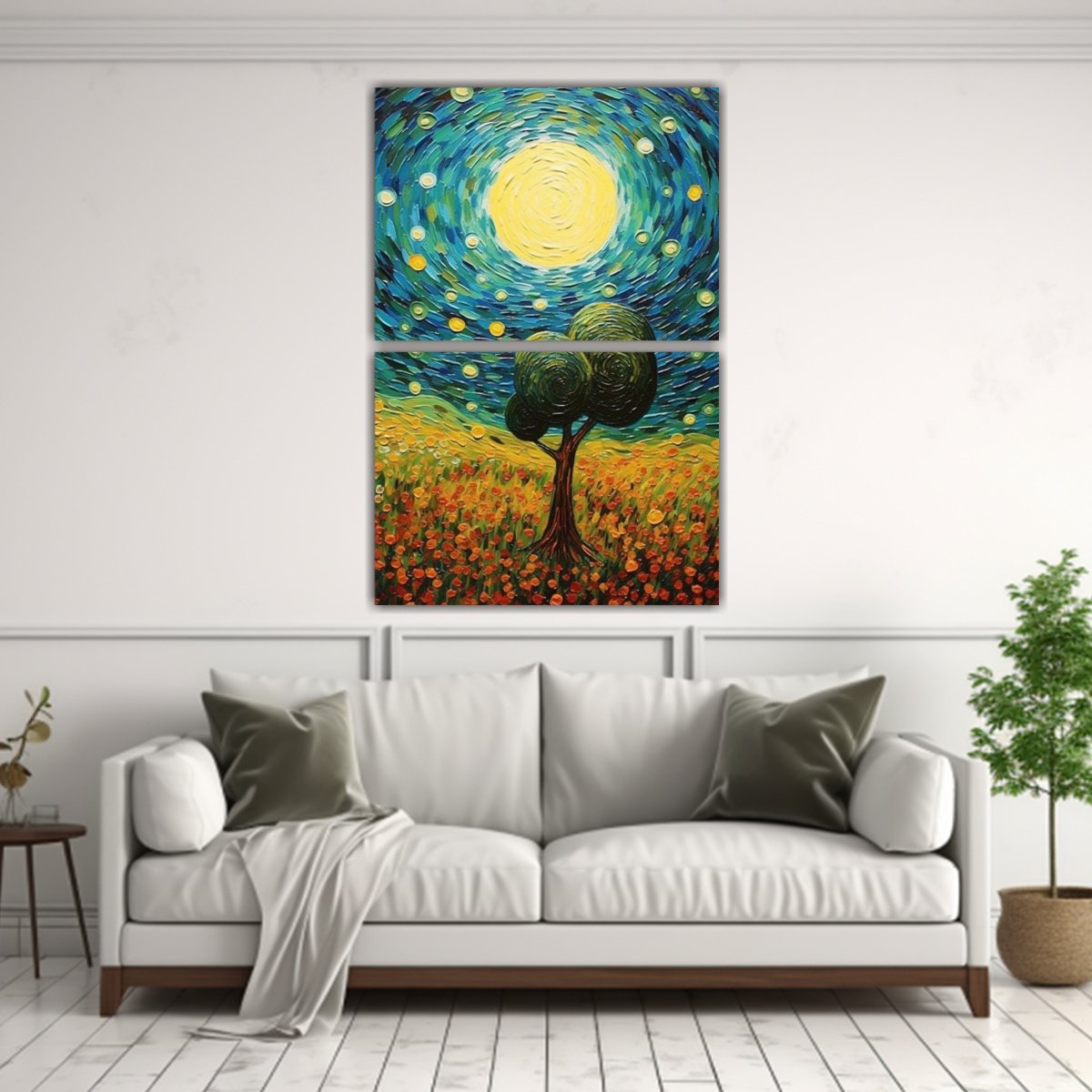 PINTURAS DE ARTE DE PARED INSPIRACIÓN PARA 75X100 CM - 2