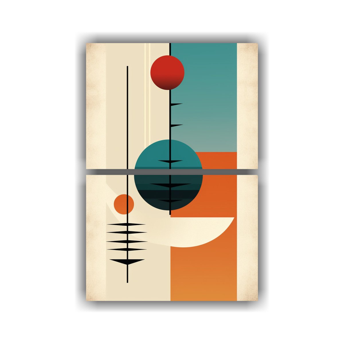 ARTES MINIMALISTAS EN LIENZO CON INSPIRACIÓN 120X160 CM - 1