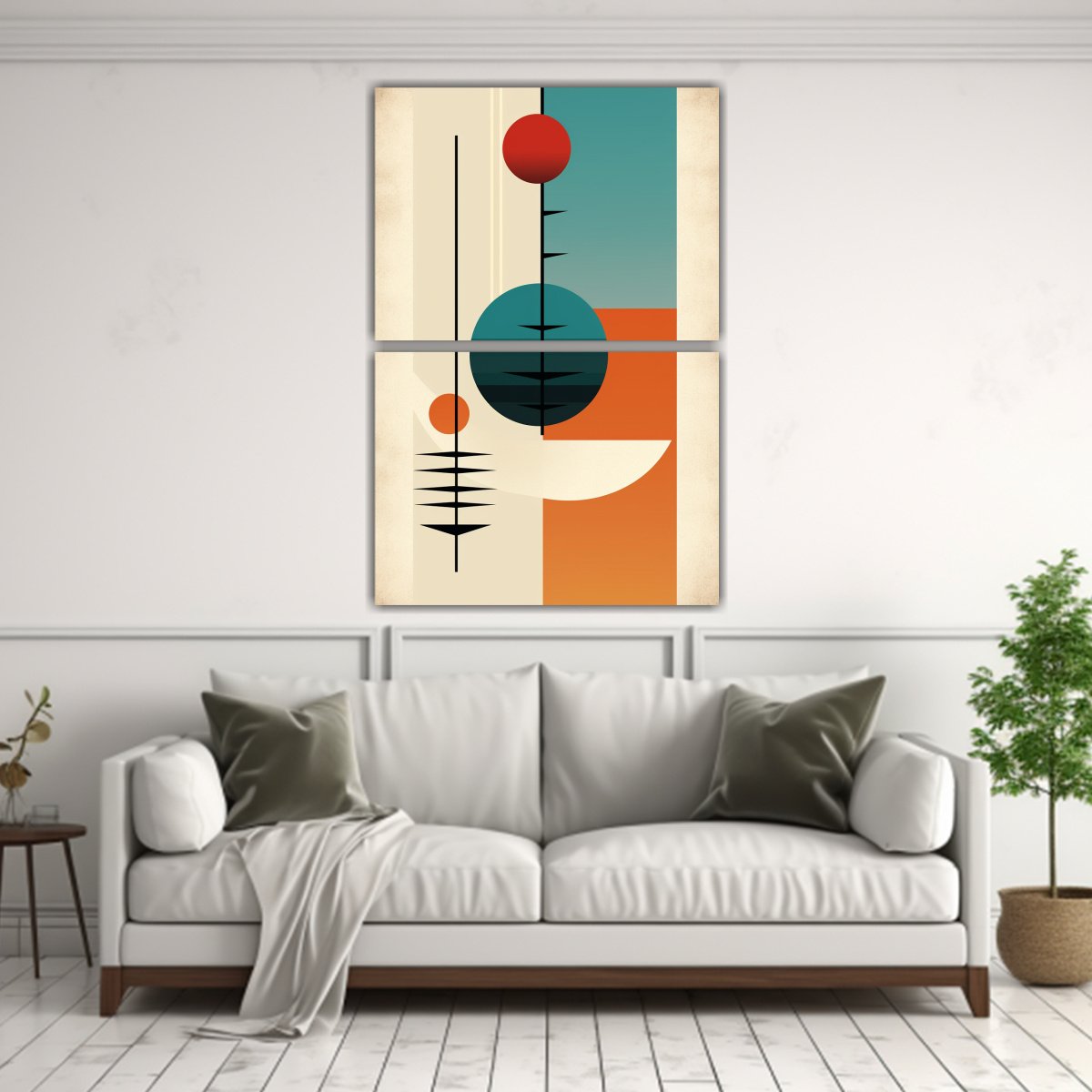 ARTES MINIMALISTAS EN LIENZO CON INSPIRACIÓN 120X160 CM - 2