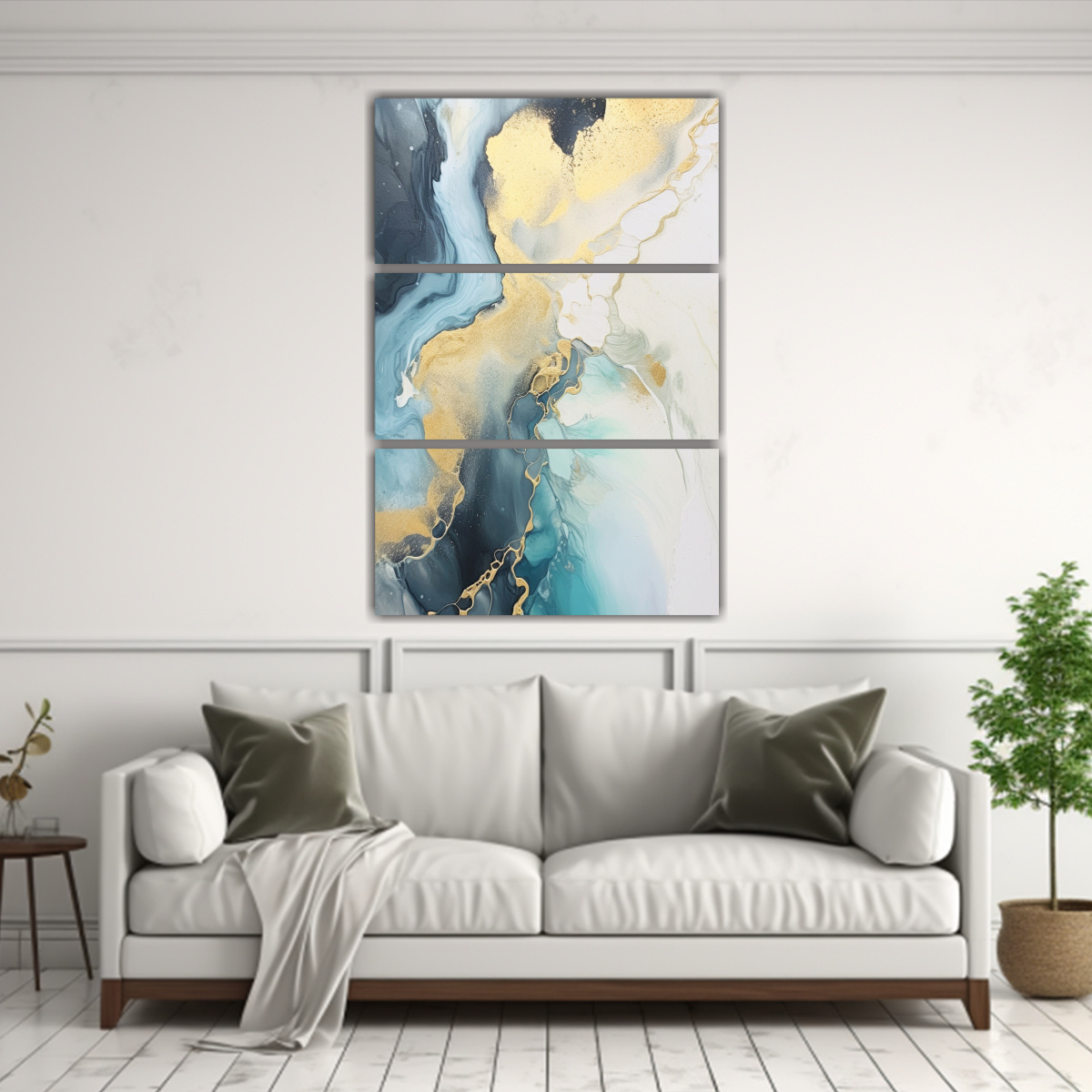 ARTES COMPOSICIÓN RESISTENTE: PINTURA ABSTRACTA 60X90 CM - 2