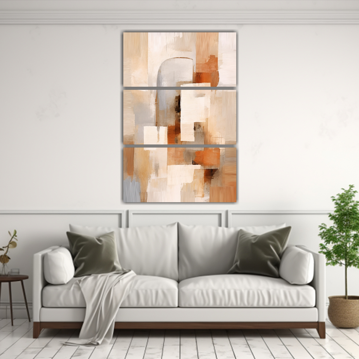 CUADROS EXPRESIÓN COLORIDO ESTILO BOHO 50X75 CM - 2