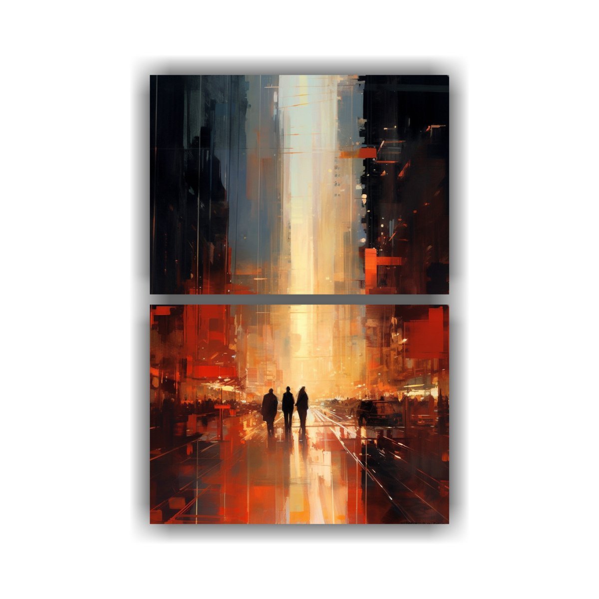 CUADROS ABSTRACTOS JONATHAN ANDERSON ESTILO J 50X80 CM - 1
