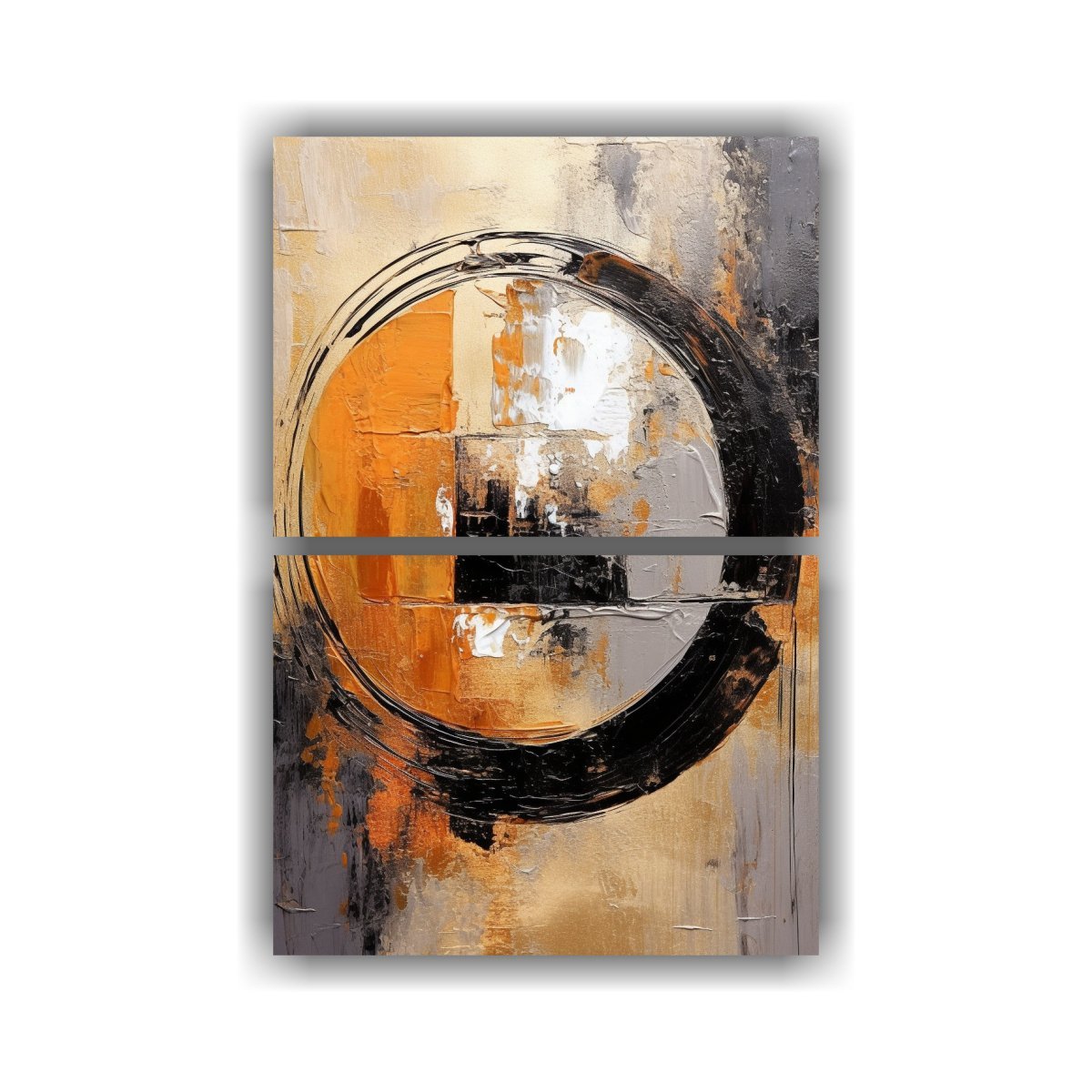 CUADRO ABSTRACTO MODERNO EN LIENZO PARA 75X100 CM - 1