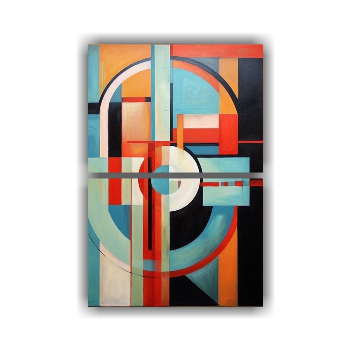 PINTURAS ABSTRACTAS ESTILO CRUZADO Y XS DEL 2002 45X60 CM - 1