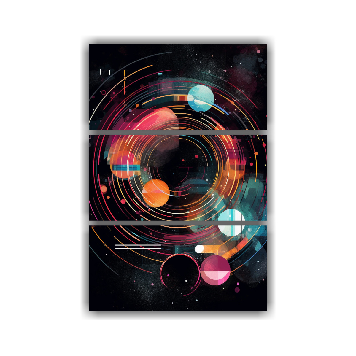 CUADROS DECORATIVOS IMPACTO VISUAL UNIVERSO 160X240 CM - 1