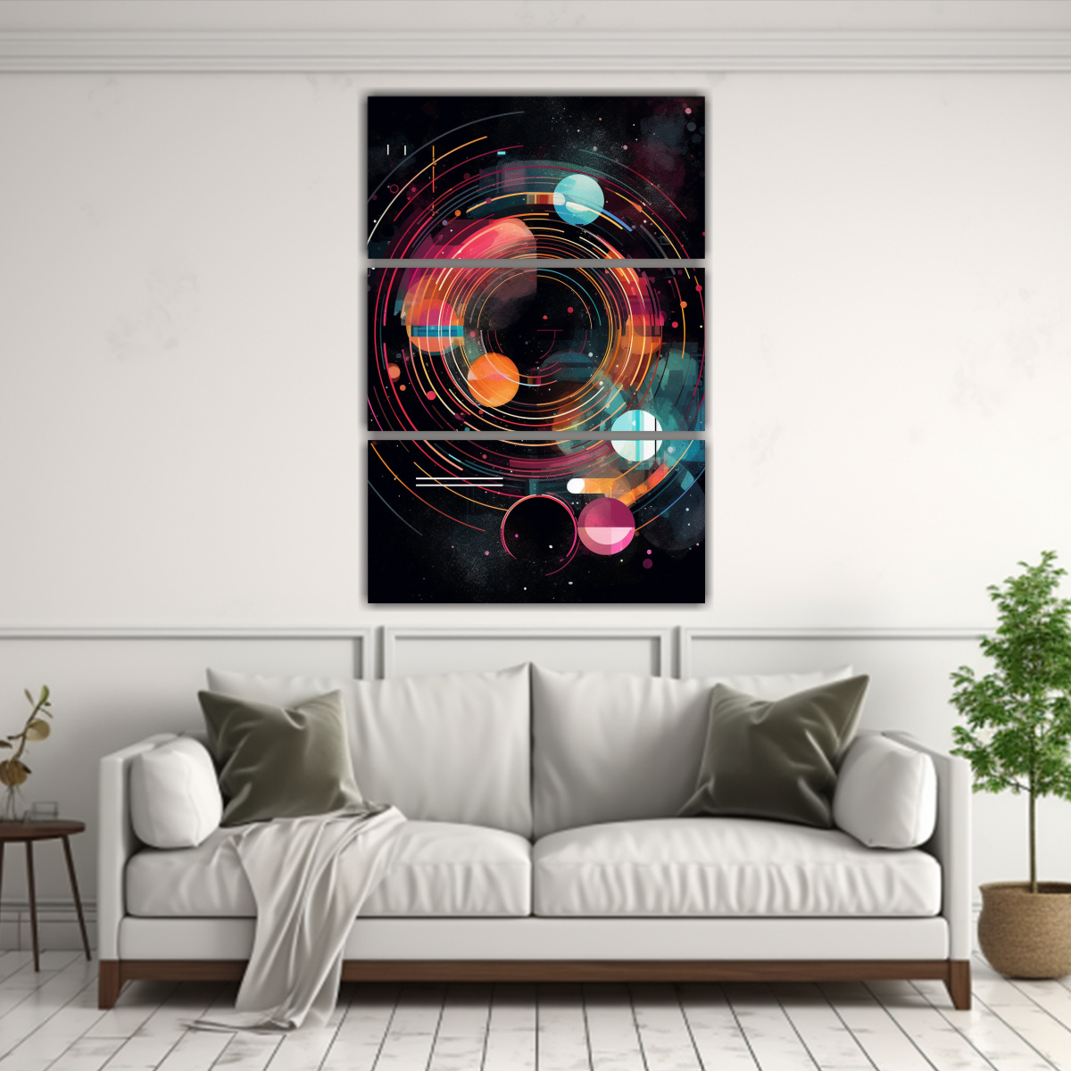 CUADROS DECORATIVOS IMPACTO VISUAL UNIVERSO 160X240 CM - 2