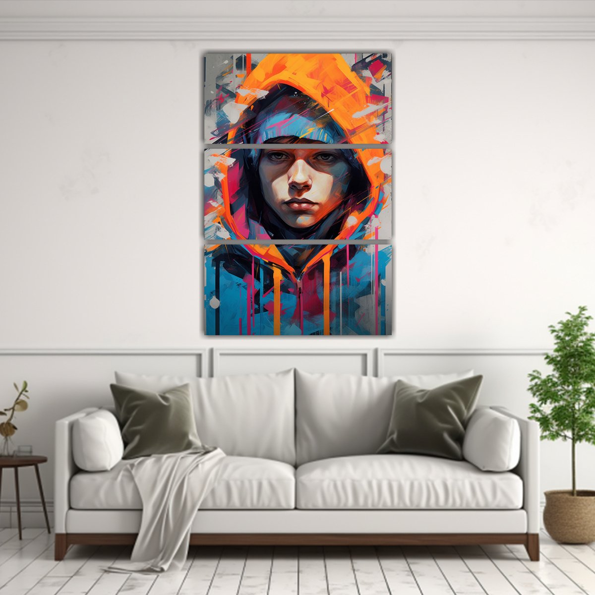 CUADRO GALERÍA VIDA DEL NIÑO CON SUDADERA Y 40X60 CM - 2