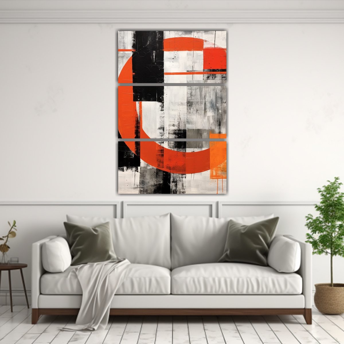 PINTURAS DE PARED INSPIRADORAS EN COMBINACIÓN DE 60X90 CM - 2