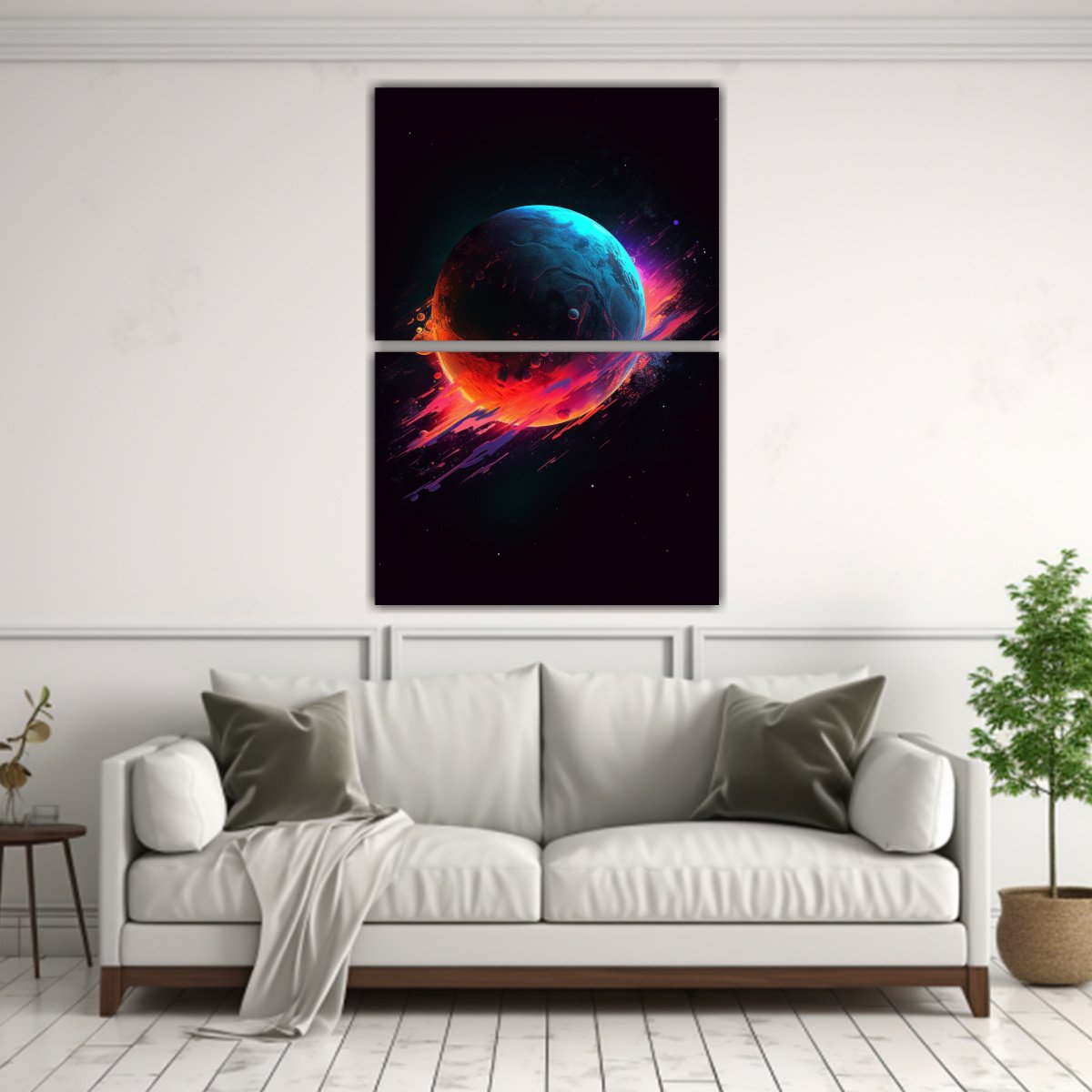 CUADROS DECORATIVOS CON ESTILO GOYA EN FORMA 80X120 CM - 2