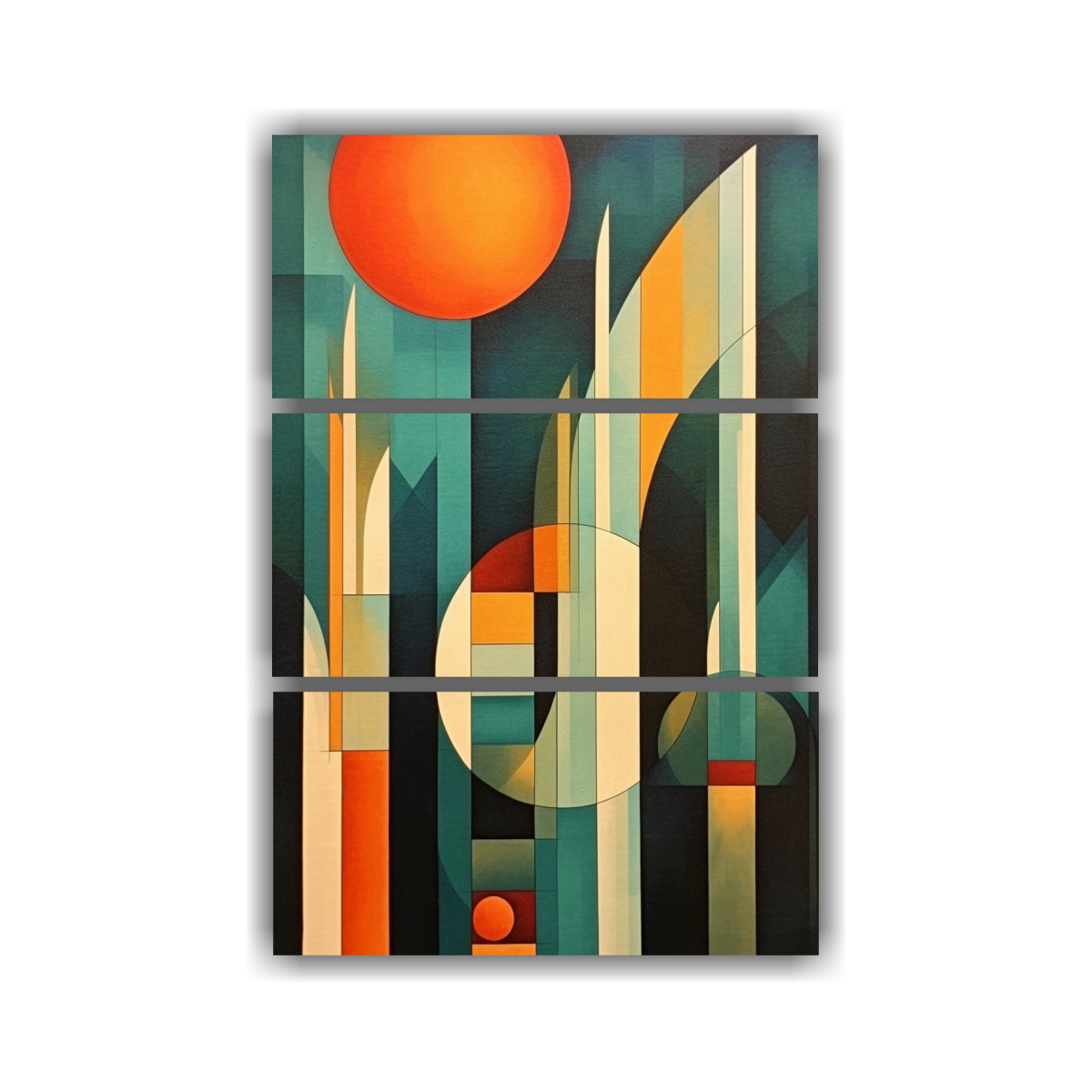 PINTURAS MID CENTURY MODERN EN EL REINO UNIDO 70X105 CM - 1