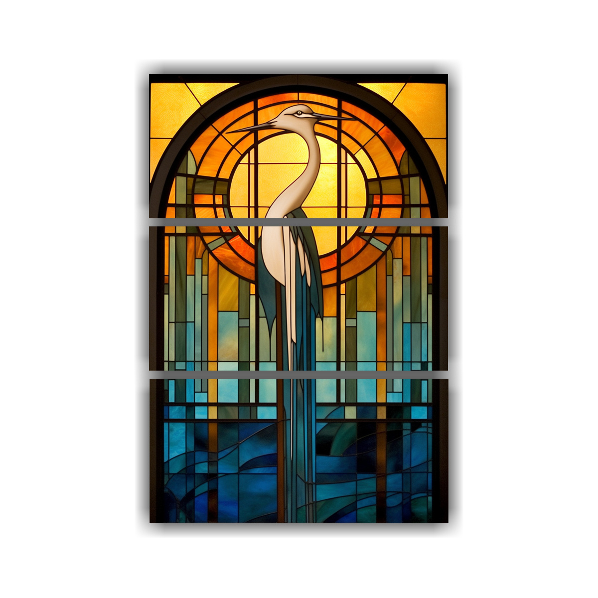 PINTURA DECORATIVA VIDRIERAS ARTÍSTICAS 140X210 CM - 1