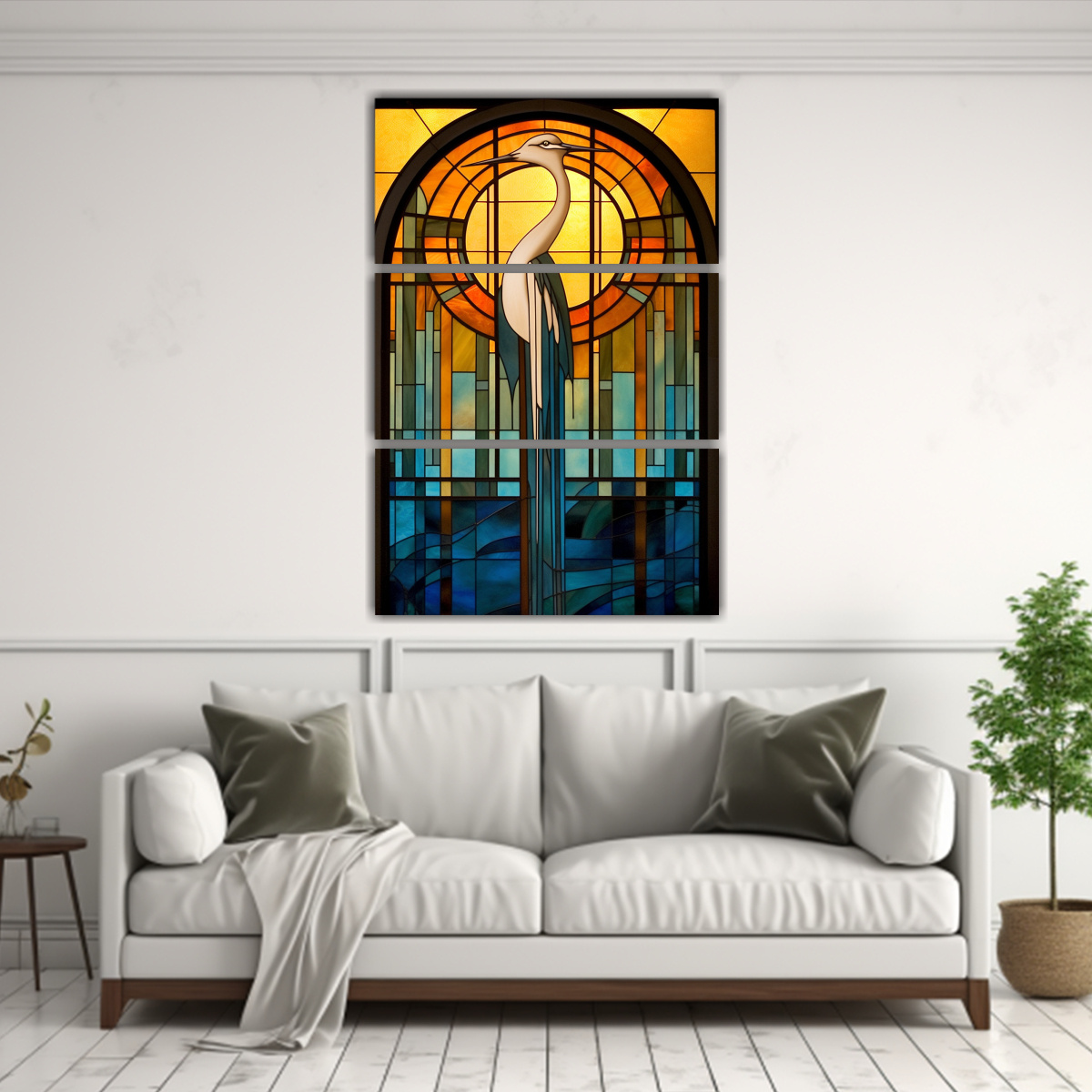 PINTURA DECORATIVA VIDRIERAS ARTÍSTICAS 140X210 CM - 2