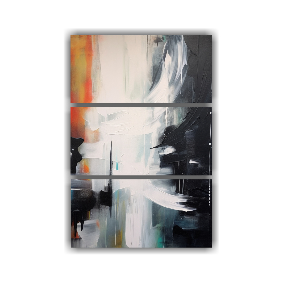 CUADROS ABSTRACTOS CON PERSONALIDAD CREATIVA 120X180 CM - 1