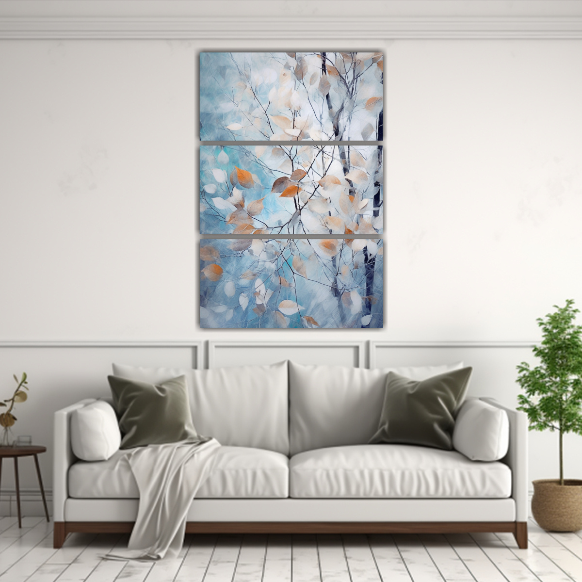 PINTURAS DECORATIVAS DE ELEGANCIA ABSTRACTA EN 80X120 CM - 2