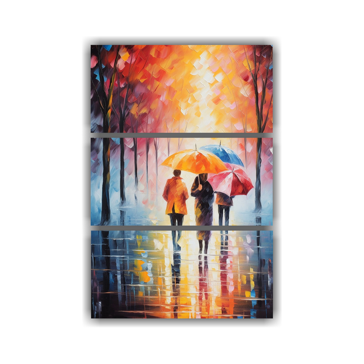 CUADROS ESTILO GALERÍA DE COLORES LEONID AFREMOV 120X180 CM - 1