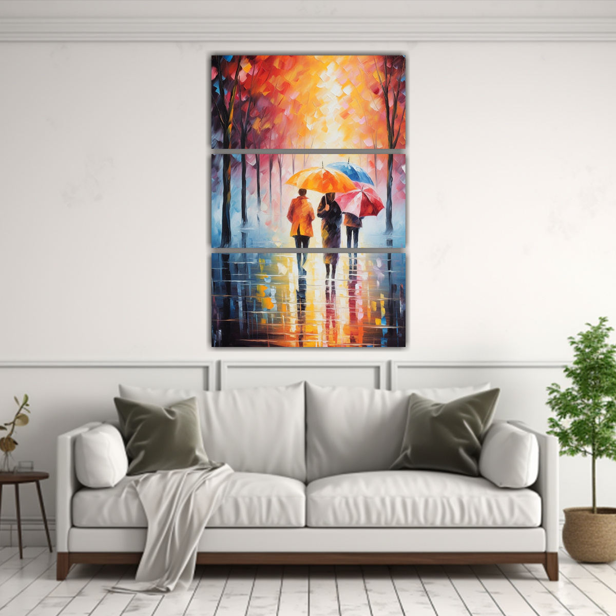 CUADROS ESTILO GALERÍA DE COLORES LEONID AFREMOV 120X180 CM - 2