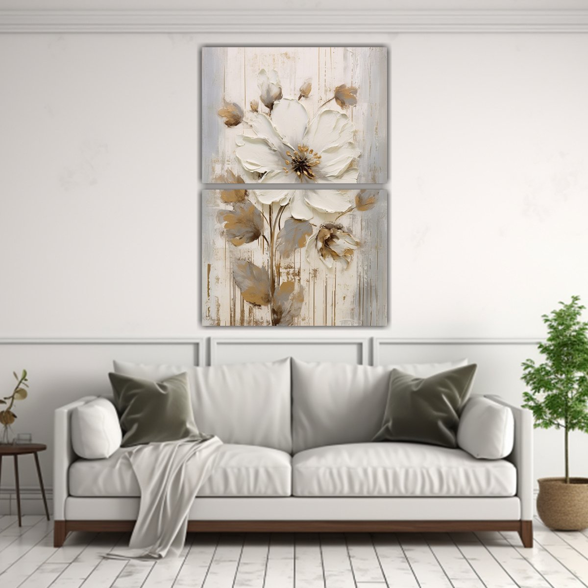 FUSIÓN ENTRE GRISAILLE E IMPASTO: LIENZOS DE 50X80 CM - 2