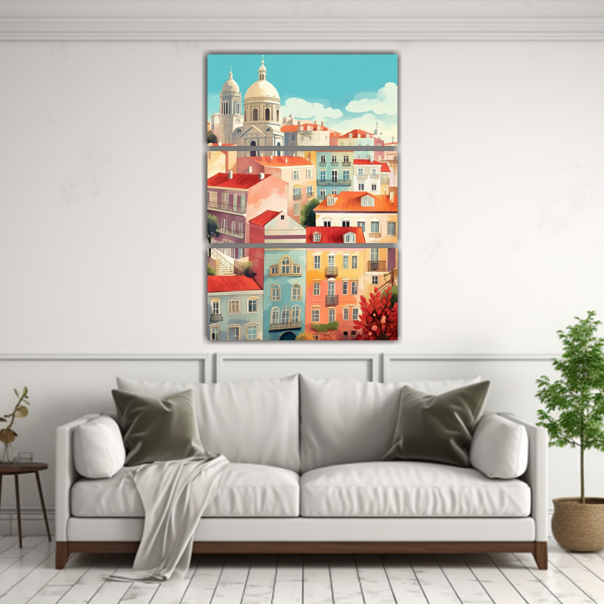 CUADROS DE TELA INNOVADOR EN ESTILO CUADRO DE 50X75 CM - 2
