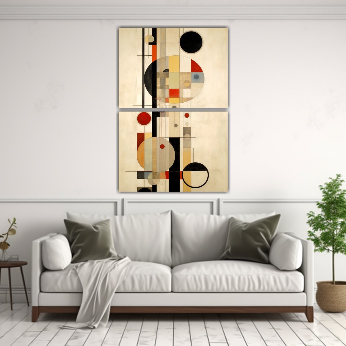 PINTURAS ABSTRACTAS DE ARTE CALLEJERO DEL SISTEMA 75X100 CM - 2