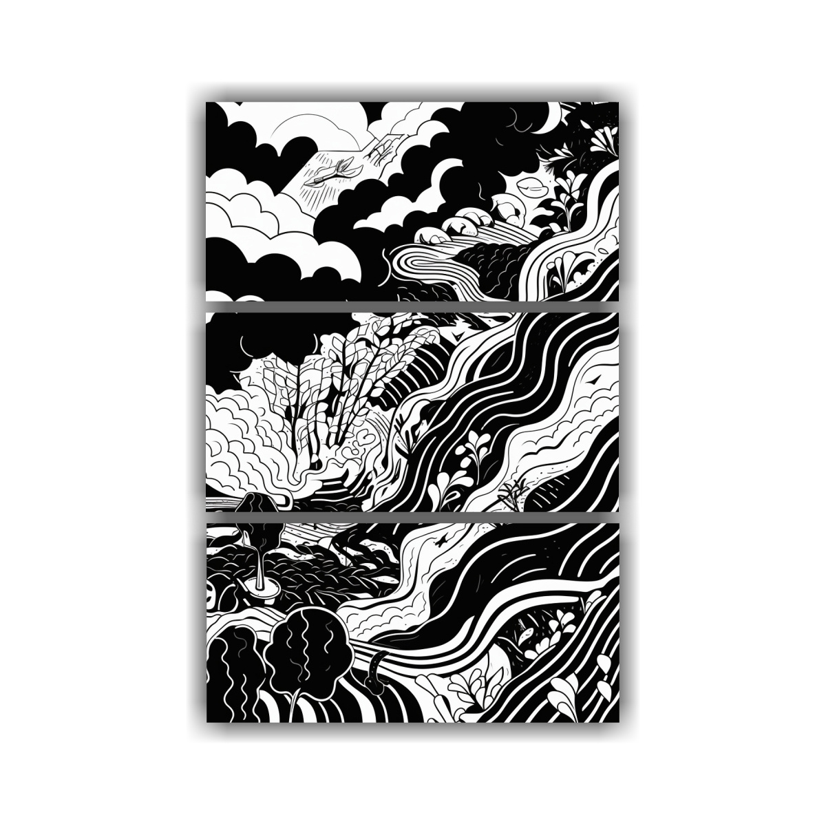 CUADROS DECORATIVOS CLÁSICOS SMITH PARA COLOREAR 80X120 CM - 1
