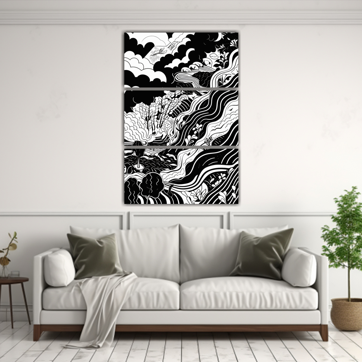 CUADROS DECORATIVOS CLÁSICOS SMITH PARA COLOREAR 80X120 CM - 2