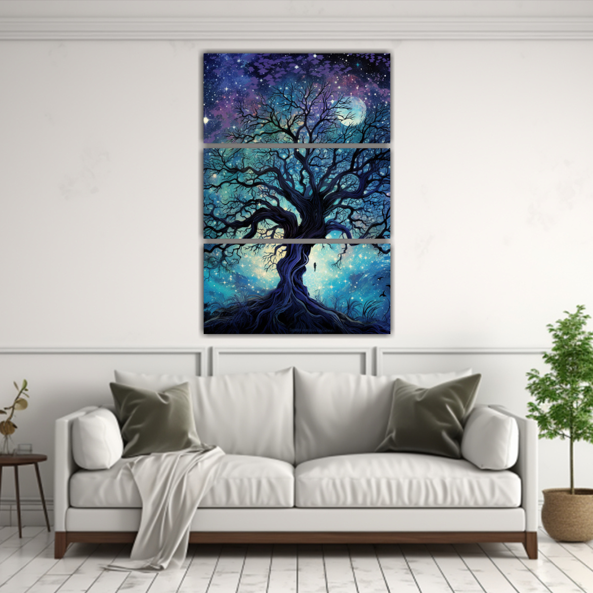 CUADROS CELESTIALES DE FOTOGRAFÍA LUMINOSA EN 100X150 CM - 2