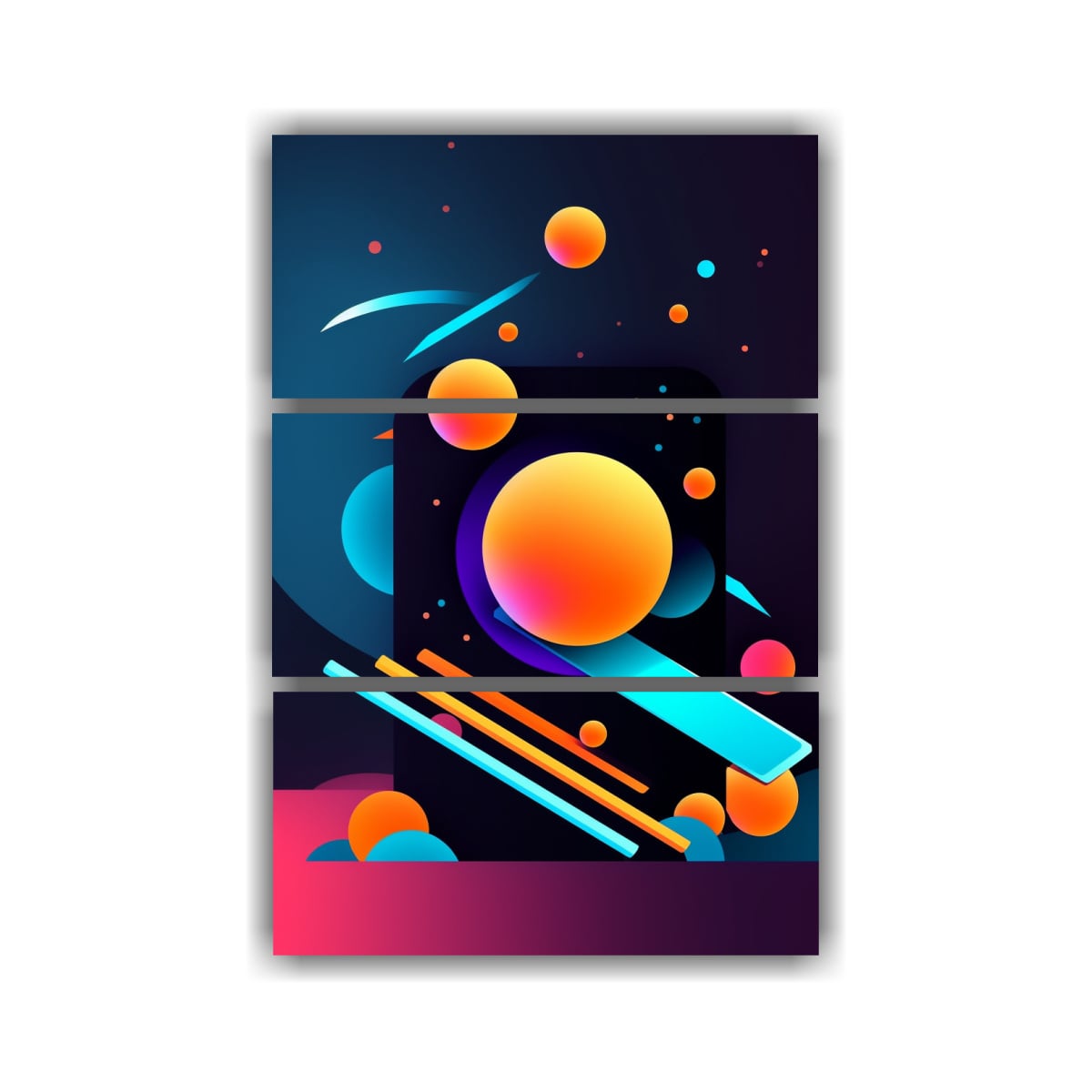 FONDO DE PANTALLA MÓVIL MODERNO Y COOL CON ARTES 70X105 CM - 1