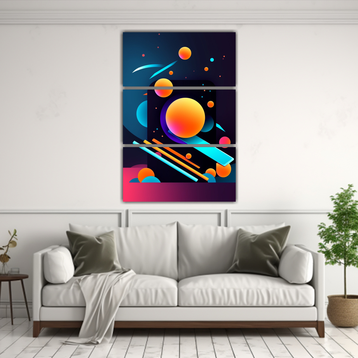 FONDO DE PANTALLA MÓVIL MODERNO Y COOL CON ARTES 70X105 CM - 2