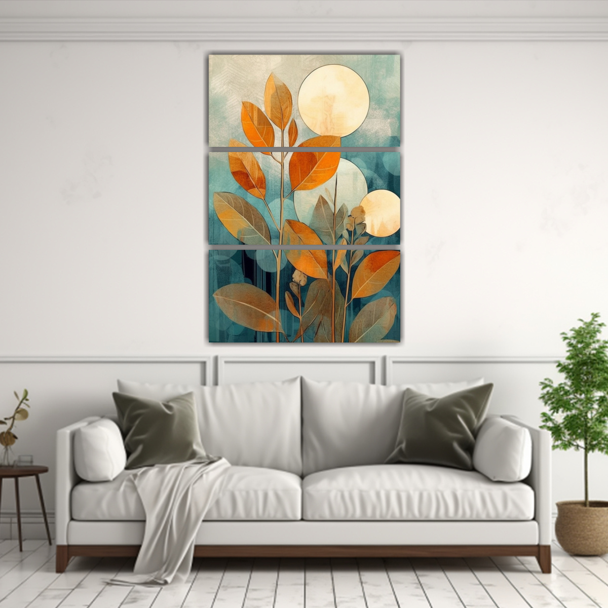 DECORACIÓN DE PINTURAS STYL CON MOTIVO INTENSO 50X75 CM - 2