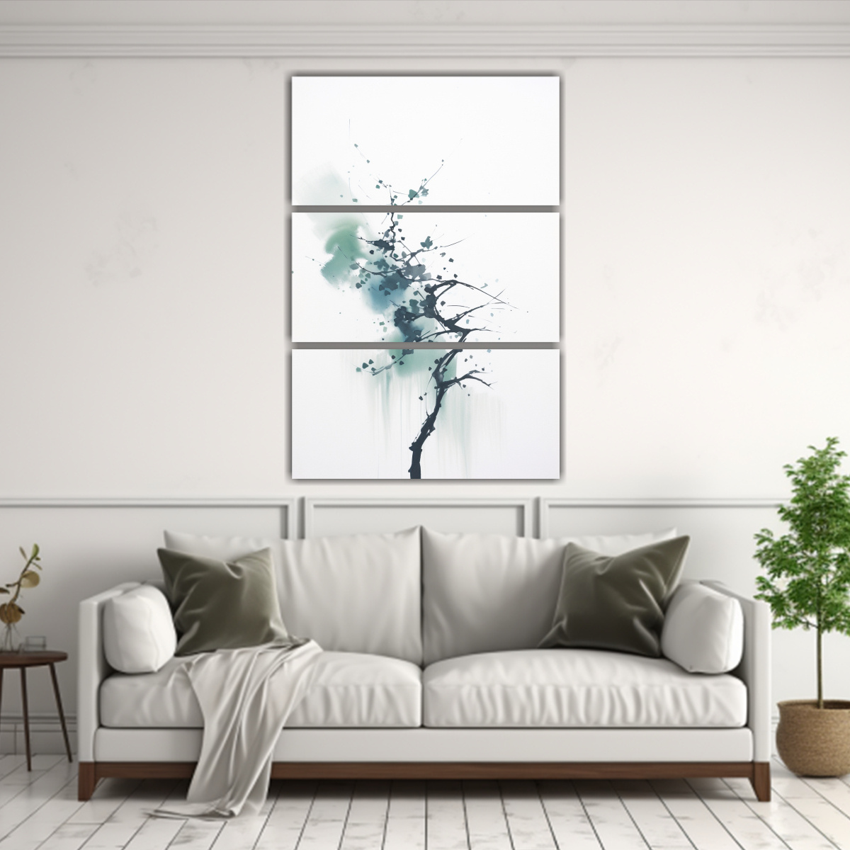 TRES LIENZOS ABSTRACTOS ADORABLES UN CAUTIVADOR 160X240 CM - 2
