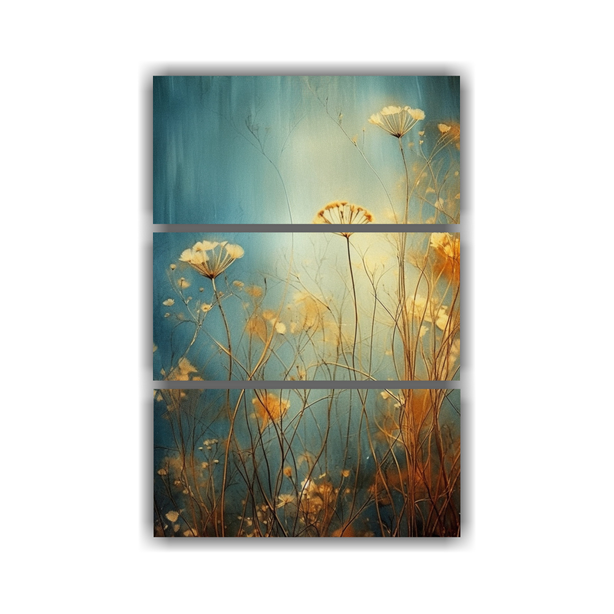 ARTES HERMOSO VISUAL DE PLANTAS DEL DESIERTO EN 40X60 CM - 1