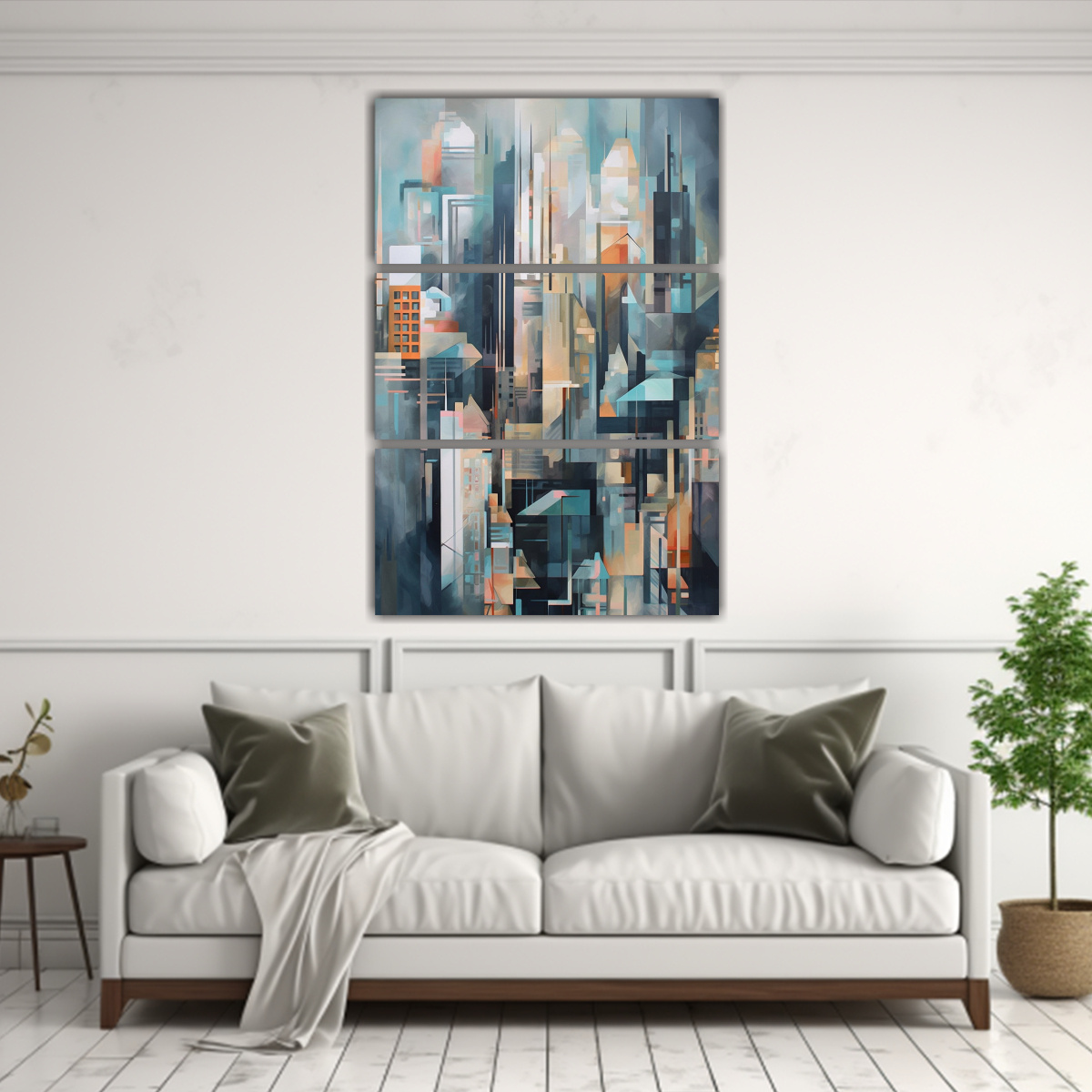 SET 3 CUADROS DE TELA SUBLIMADA TEMÁTICA HARRY 160X240 CM - 2