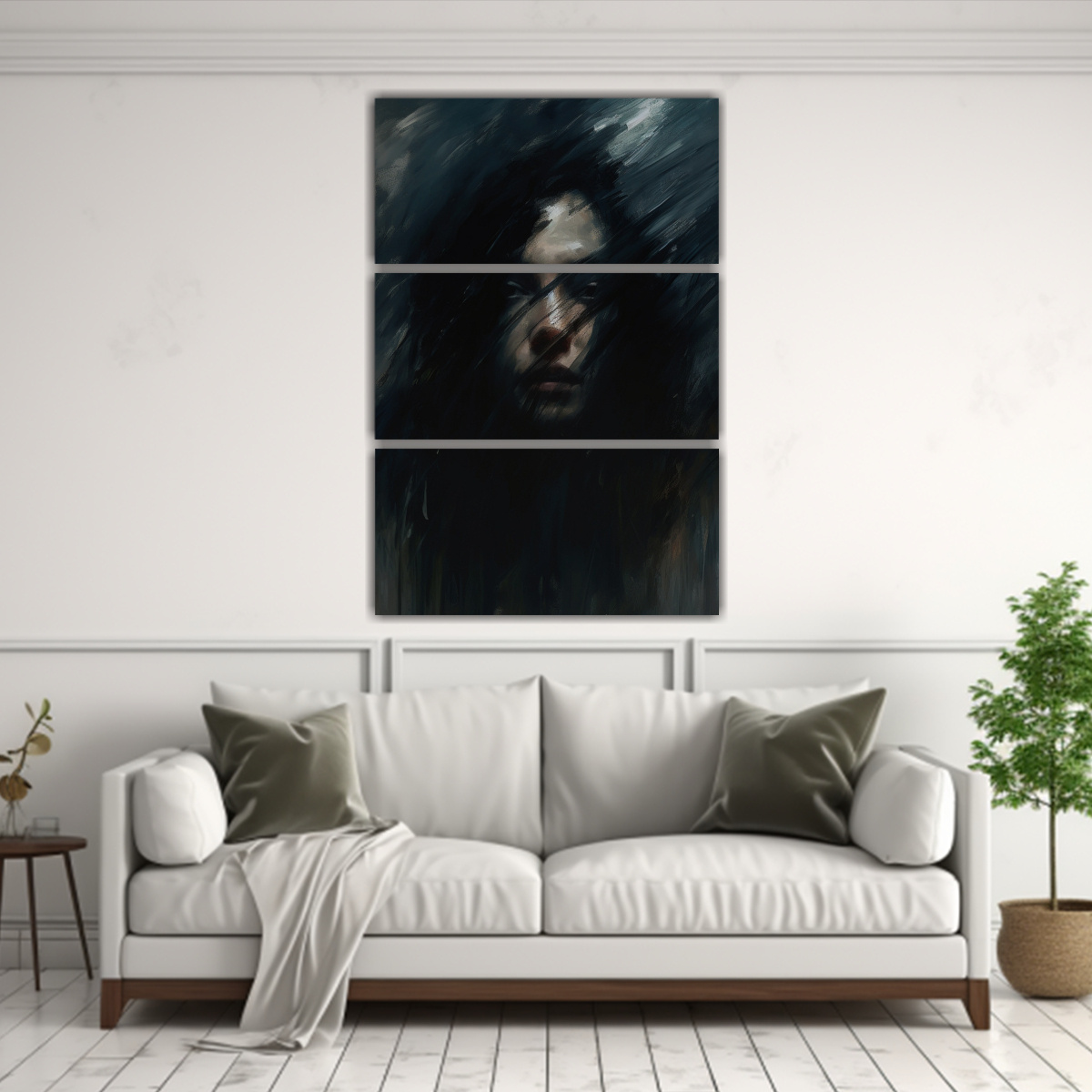 PINTURAS DE DECORACIÓN INSPIRADAS EN ESCENAS DE 120X180 CM - 2