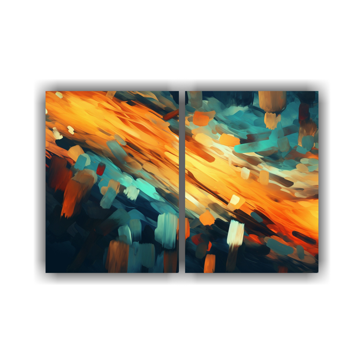 FONDO ABSTRACTO MODERNO PARA DECORACIÓN: SET DE 60X40 CM - 1