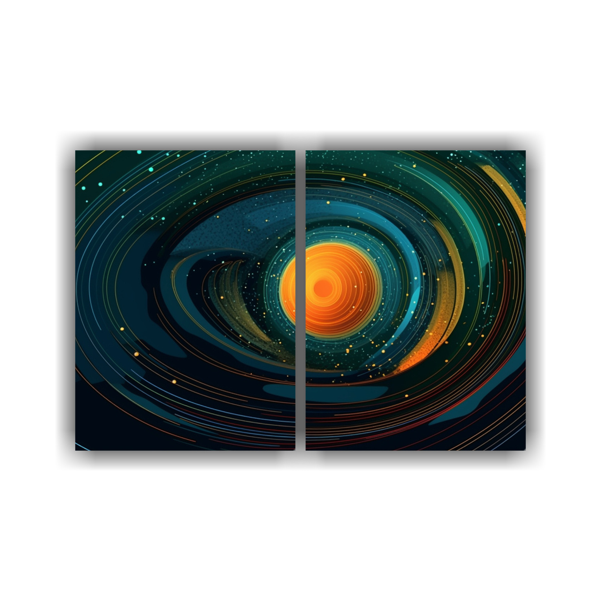 PINTURAS DECORATIVAS EN LIENZO CREATIVO PARA 100X65 CM - 1