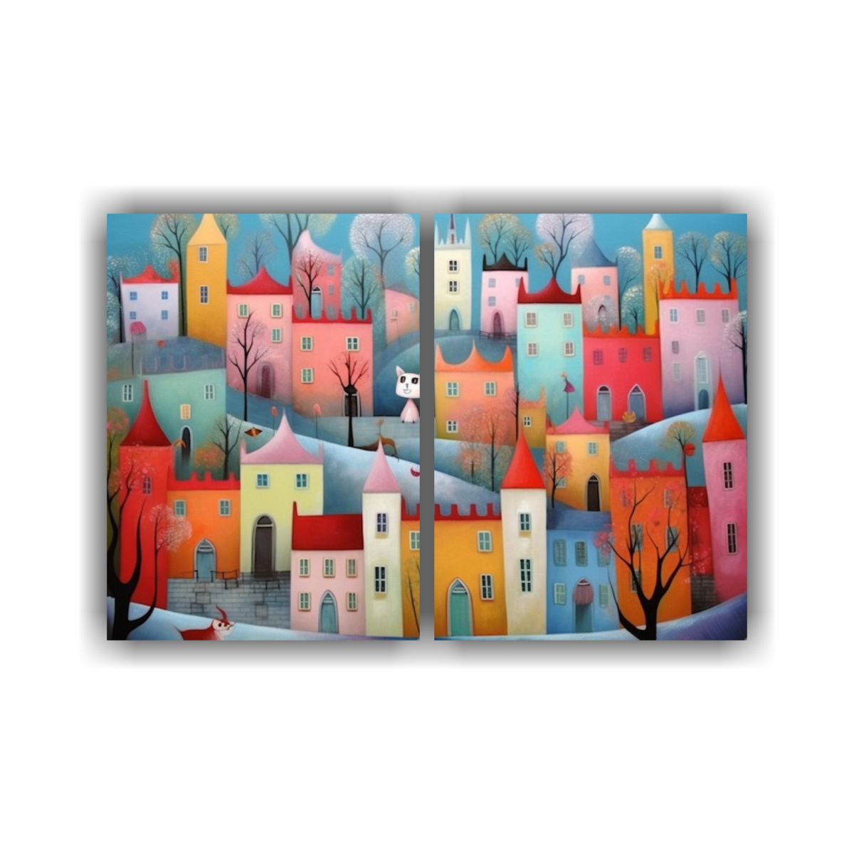 CUADROS EN BASTIDOR ESTILO GALERÍA: ENCANTO 60X40 CM - 1