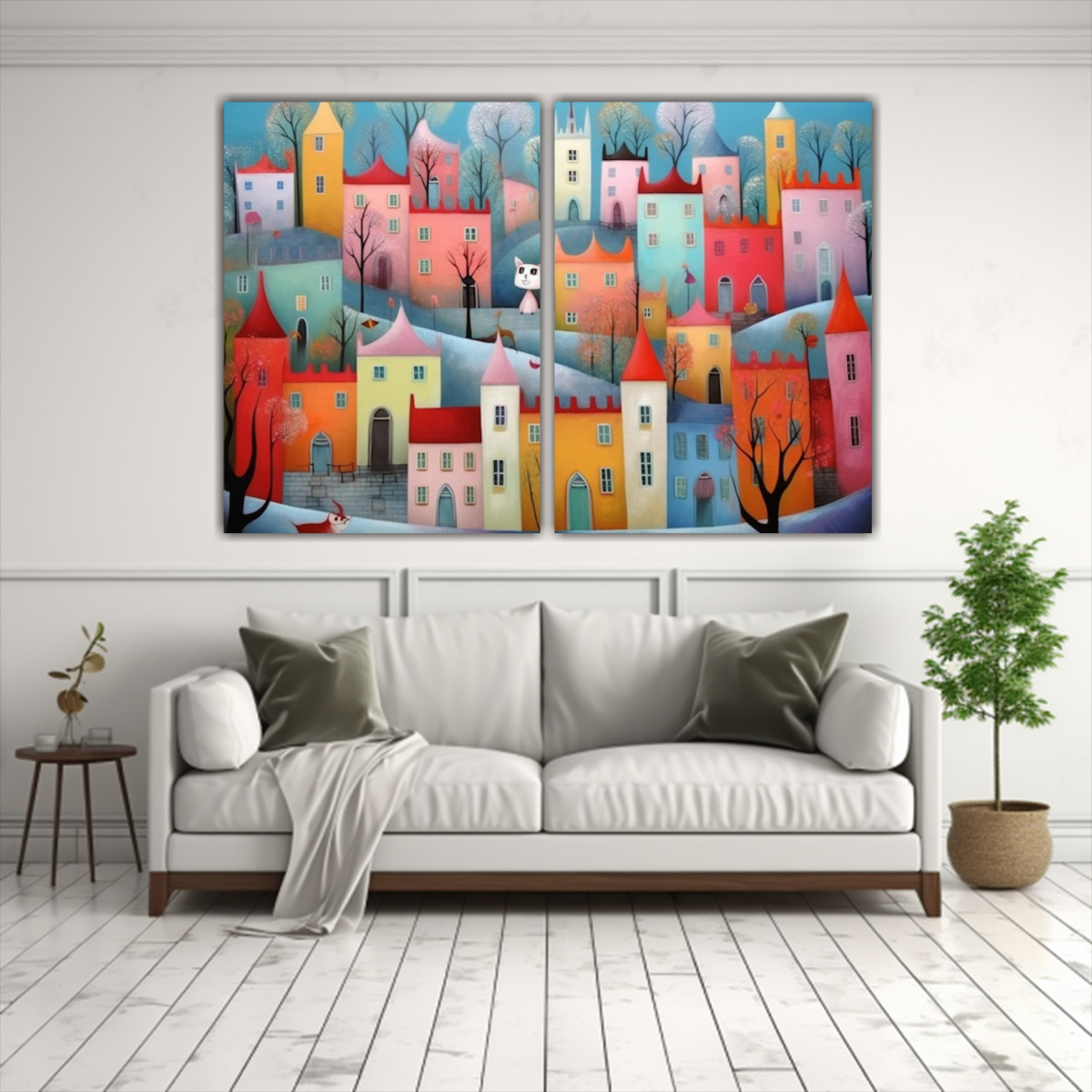 CUADROS EN BASTIDOR ESTILO GALERÍA: ENCANTO 60X40 CM - 2